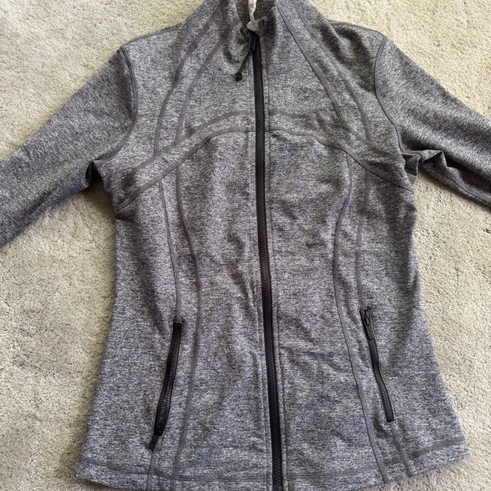 lululemon athletica Heathered Gray Utility Jacket